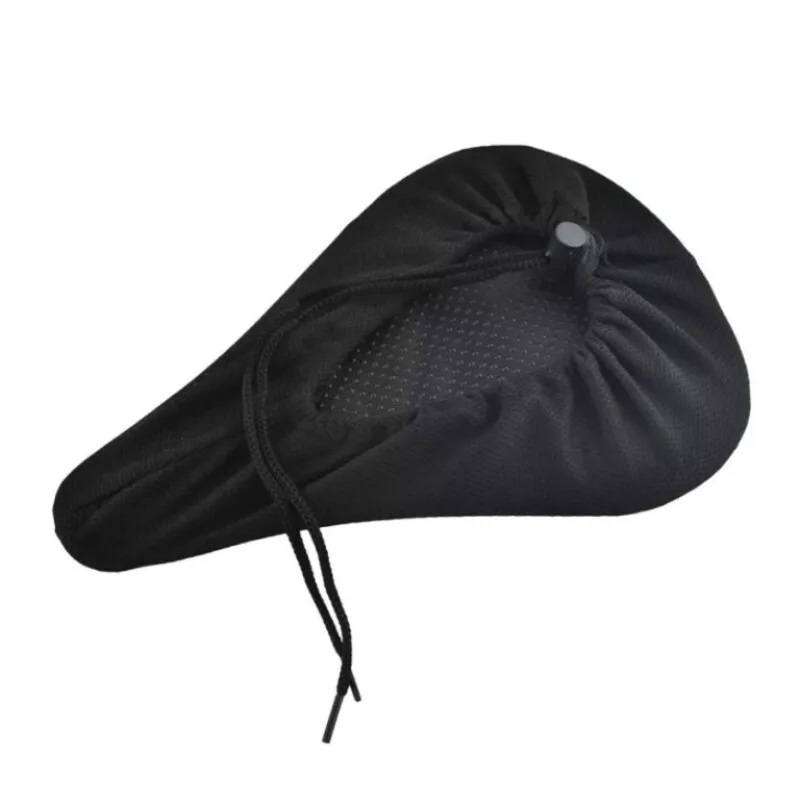 Чехол на седло для велосипеда с гелевой вставкой SC-003, черный