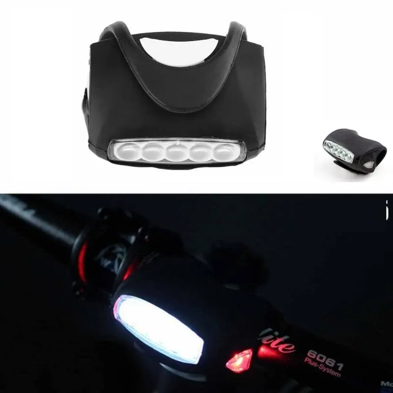 Фонарь велосипедный передний DC-388, 3 режима