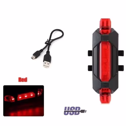 Фонарь велосипедный задний DС-918A, 2 режима 