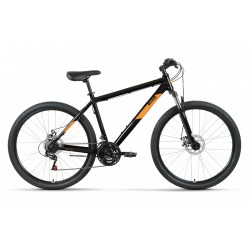 Велосипед горный Altair Al 29 D, черный/оранжевый