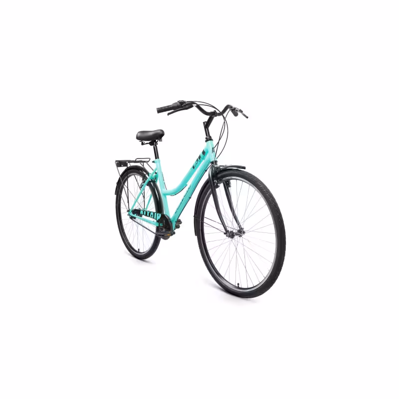 Велосипед  Altair City low, 3,0 (28", 3 скорости, рост 19 ) мятный/черный
