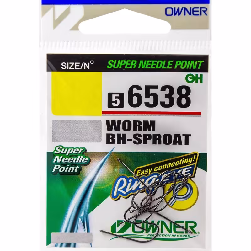 Крючок Owner Worm BH-Sproat BC №10