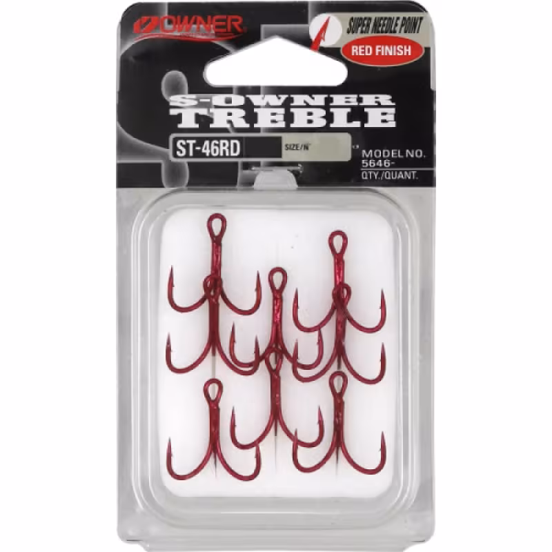 Крючок Owner тройной ST-46RD №8