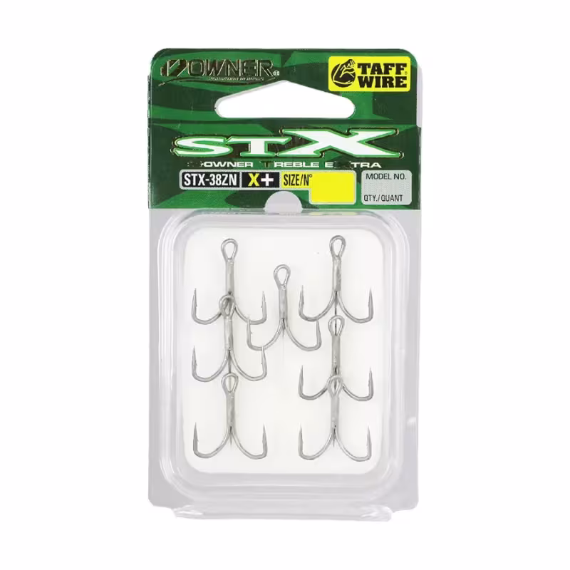 Крючок Owner тройной STX-38ZN №10