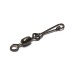 Вертлюг Owner  Hooked Snap Swivel 52567 №2/0, 46 кг, 4 шт