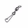 Вертлюг Owner Hooked Snap Swivel 52567 №2/0, 46 кг, 4 шт