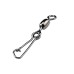 Вертлюг Owner  Hooked Snap Swivel 52567 №2/0, 46 кг, 4 шт