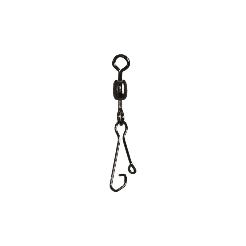 Вертлюг Owner  Hooked Snap Swivel 52567 №2/0, 46 кг, 4 шт