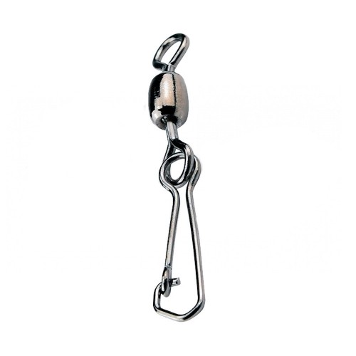 Вертлюг Owner  Hooked Snap Swivel 52567 №2/0, 46 кг, 4 шт