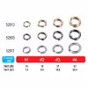Кольцо заводное Owner Sprit Ring Regular Wire 52803-04, № 4, 18 шт