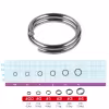 Кольцо заводное Owner Split Ring Fine Wire 52804-04, № 4, 18 шт