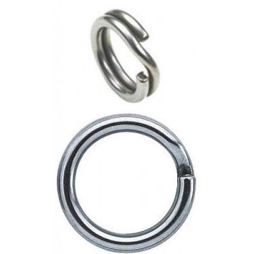 Кольцо заводное Owner Split Ring Regular nickel 52811-02, № 2, 20 шт