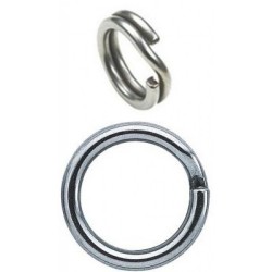 Кольцо заводное Owner Split Ring Regular nickel 52811-04, № 4, 18 шт