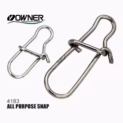 Вертлюг Owner All Purpose Snap 4183 №3, 31,7 кг, 12 шт