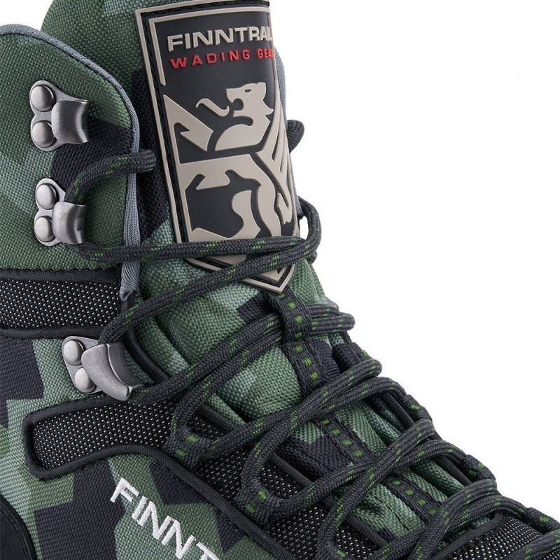 Ботинки мужские демисезонные Finntrail Sportsman 5198, размер 42, зеленый камуфляж