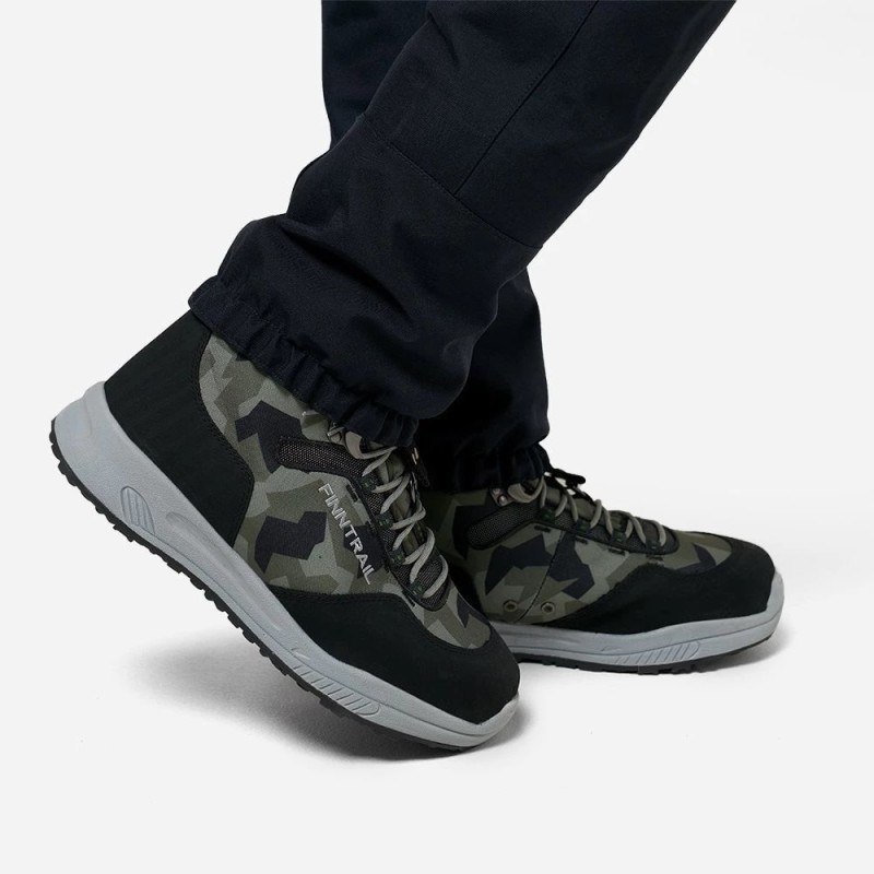 Ботинки мужские демисезонные Finntrail Sportsman 5198, зеленый камуфляж, размер 44