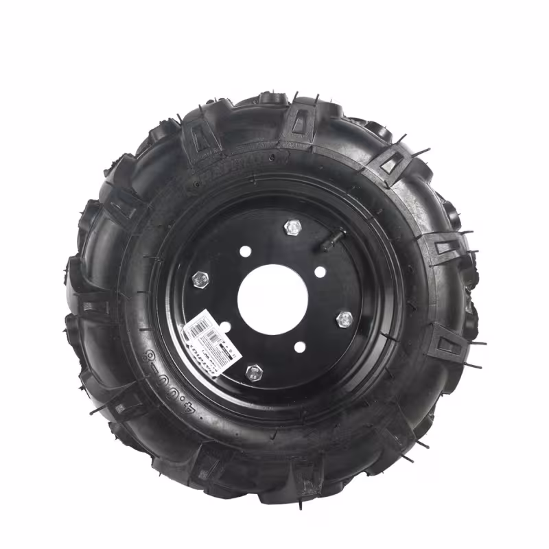 Пневмоколесо транспортировочное в сборе Patriot 4.00x8, профиль Елочка, 4 отверстия (1 шт.) 