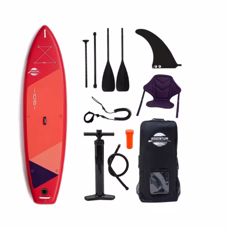 SUP-доска надувная Adventum 10.8, красный