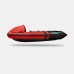 Надувная лодка ПВХ Gladiator Air PRO E350PRO, НДНД, красный/черный