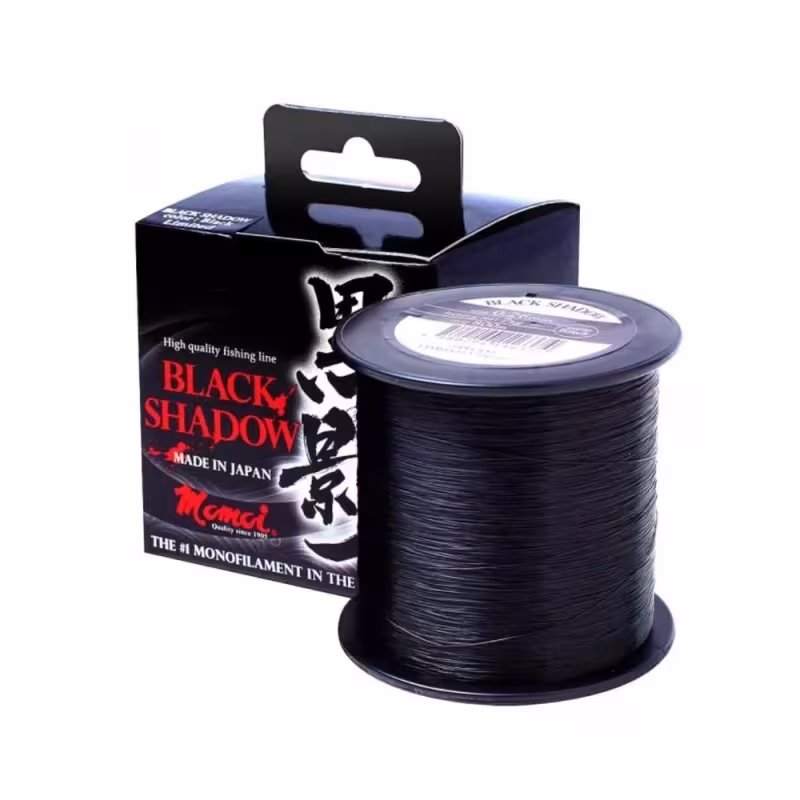 Леска монофильная Momoi Trolling Line 0.437 мм, 18 кг, 3000 м, черный