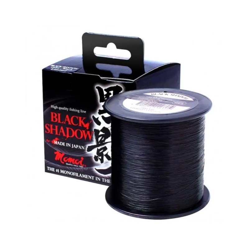 Леска монофильная Momoi Trolling Line 0.437 мм, 18 кг, 3000 м, черный