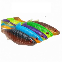 Приманка силиконовая Genesis Live Shad 160 мм, 31 гр, цвет Blood Marry (3 шт.)