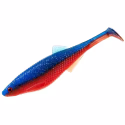 Примака силиконовая Genesis LiveShad 160 мм, 31 гр, цвет Color Deep Blue Fire (3 шт)
