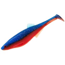 Примака силиконовая Genesis LiveShad 160 мм, 31 гр, цвет Color Deep Blue Fire (3 шт)