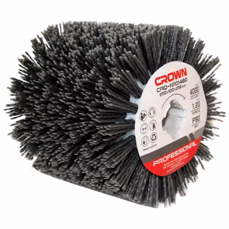 Кордщетка для щеточной машины Crown CAQ-N1101480, 110 мм