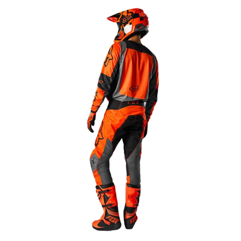 Мотокостюм мужской Fox Racing 180 Prix Lux Flow Orange, оранжевый/черный, размер XL