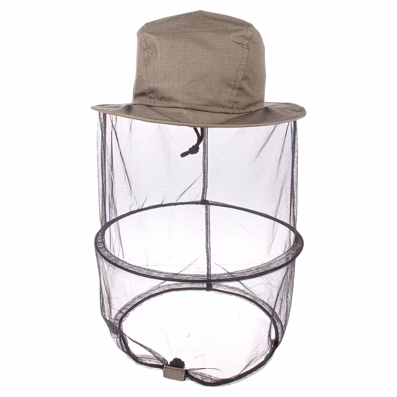 Панама-накомарник Huntsman (Восток) Антигнус, Смесовая РипСтоп, хаки, размер 60