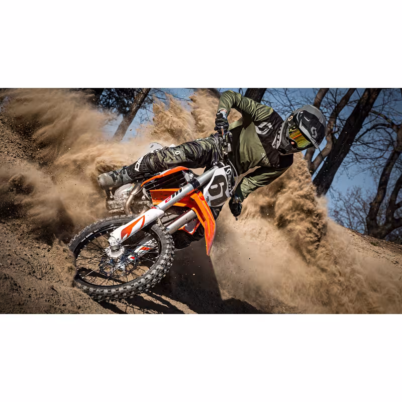 Брюки мужские Scott 350 Dirt, оранжевый/серый, размер 32