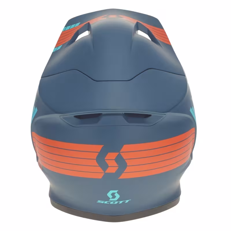 Мотошлем Scott 550 Stripes ECE, синий, размер L