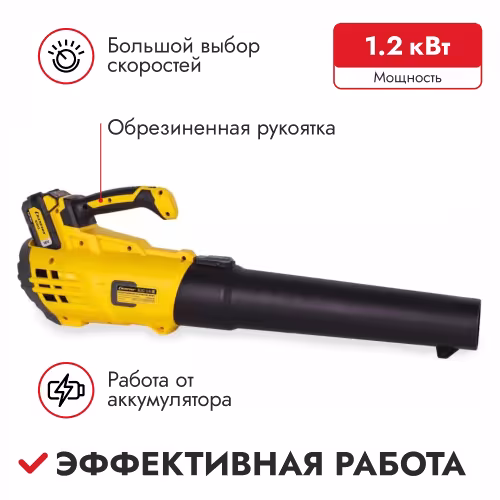 Воздуходувка аккумуляторная Champion BB1811