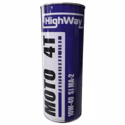 Масло полусинтетическое моторное HighWay 4T 10W-40, 1 л