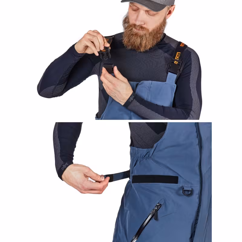 Костюм мужской Norfin Rebel PRO 04, мембрана, синий, размер 56-58 (XL), 180-186 см