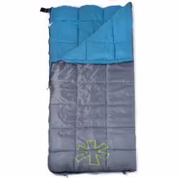 Мешок спальный Norfin Alpine Comfort  250 R, NFL-30237, голубой/серый (до 0°С)