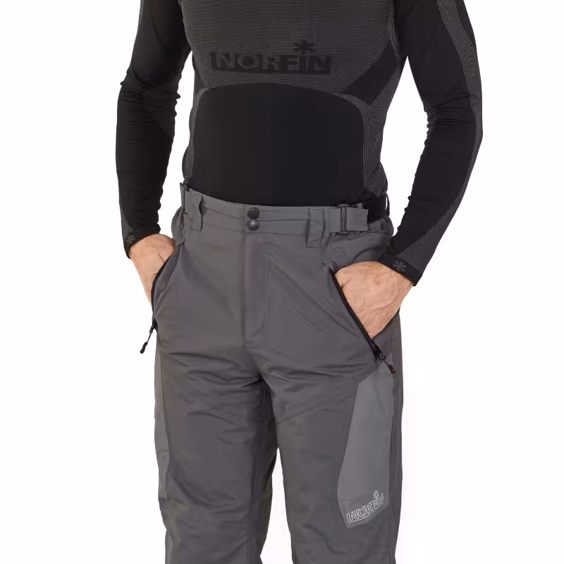 Костюм мужской Norfin Mirage 04, ткань Breathable, размер 56-58 (XL),180-186 , серый