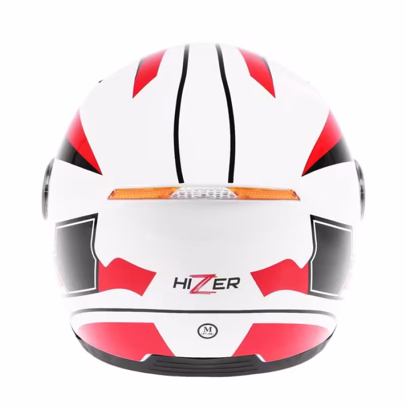Мотошлем Hizer 219, белый, размер M