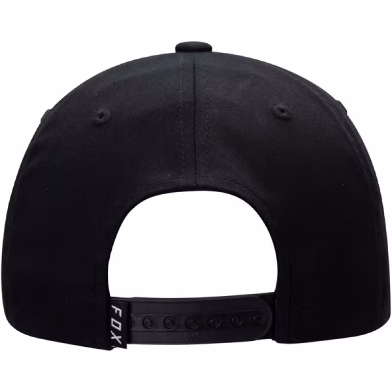 Кепка-бейсболка Fox Legacy Moth 110 Snapback Black, хлопок, черный, размер универсальный