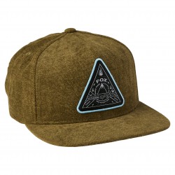 Кепка-бейсболка Fox Legion Snapback Hat Dark Fatigue, коричневый, размер OS