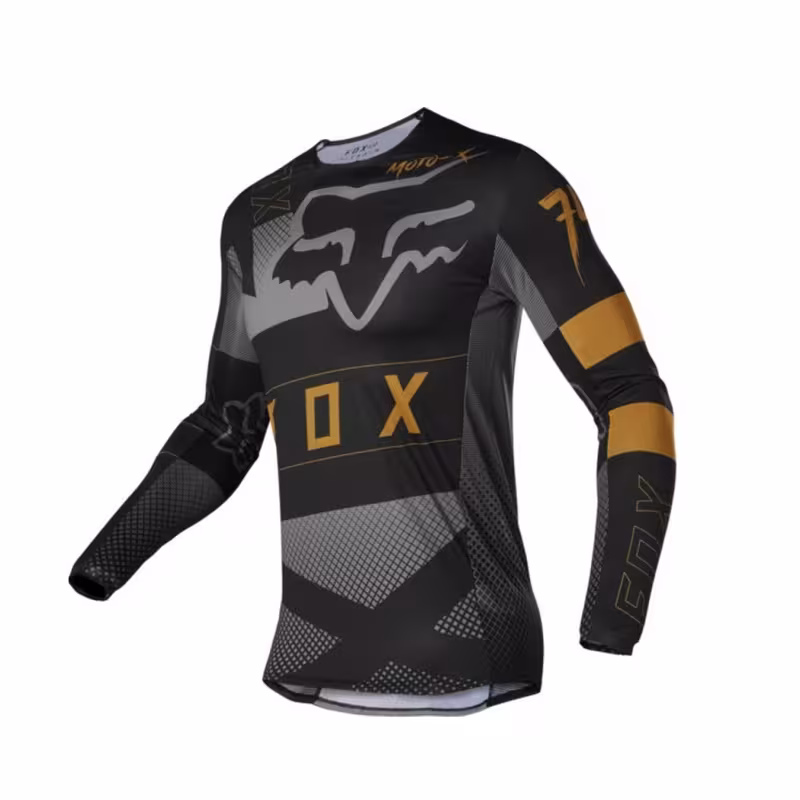 Джерси мужское Fox Flexair Riet Jersey, тканьTruDri, размер XL, черный