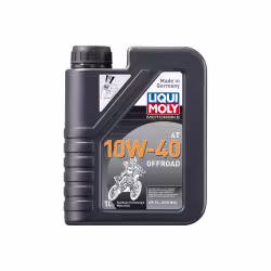 Масло моторное синтетическое для 4T мотоциклов Liqui Moly Motobike 4T Offroad 10W40, 1 л 
