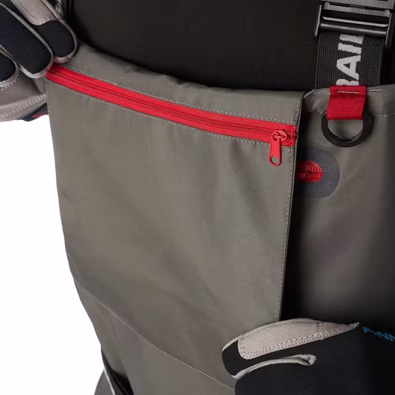 Полукомбинезон-вейдерсы Finntrail Wademan 1524 Grey, мембрана Hard-Tex, серый, размер 54-56 (XLL), 195-205 см