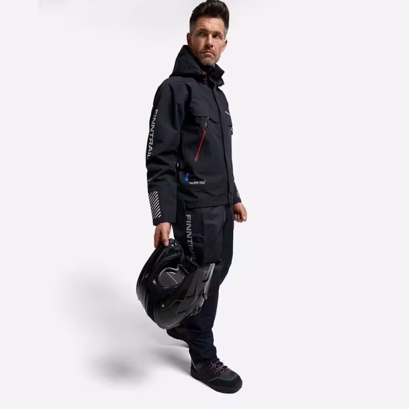 Куртка мужская Finntrail Speedmaster 4026, мембрана Hard-Tex, черный, размер 42-44 (XS), 160-170 см