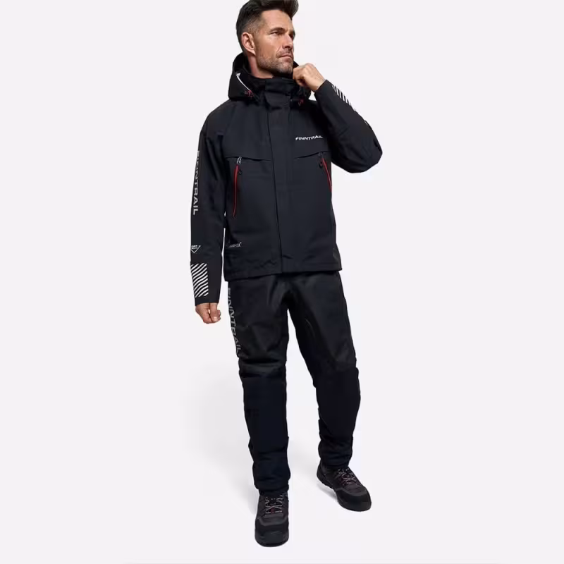 Куртка мужская Finntrail Speedmaster 4026, мембрана Hard-Tex, черный, размер 44-46 (S), 165-175 см