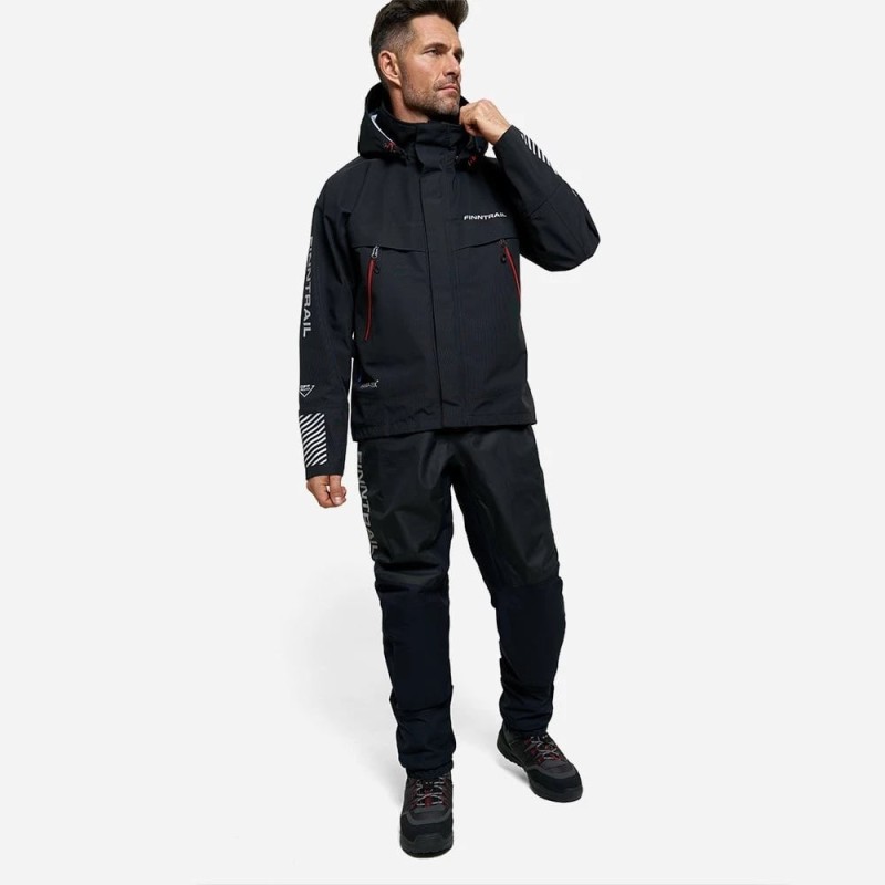 Куртка мужская Finntrail Speedmaster 4026, мембрана Hard-Tex, черный, размер 50-52 (L), 175-185 см