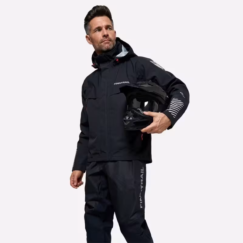 Куртка мужская Finntrail Speedmaster 4026, мембрана Hard-Tex, черный, размер 54-56 (XXL), 185-195 см