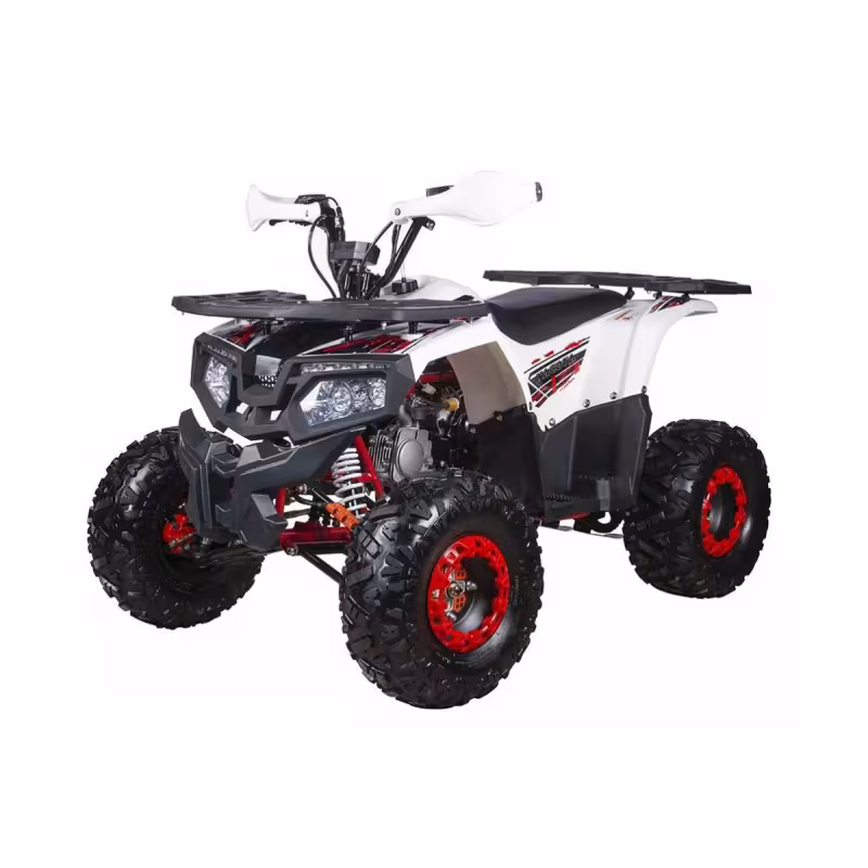 Комплект запчастей для сборки детского квадроцикла Yacota Fusion PRO, белый/красный