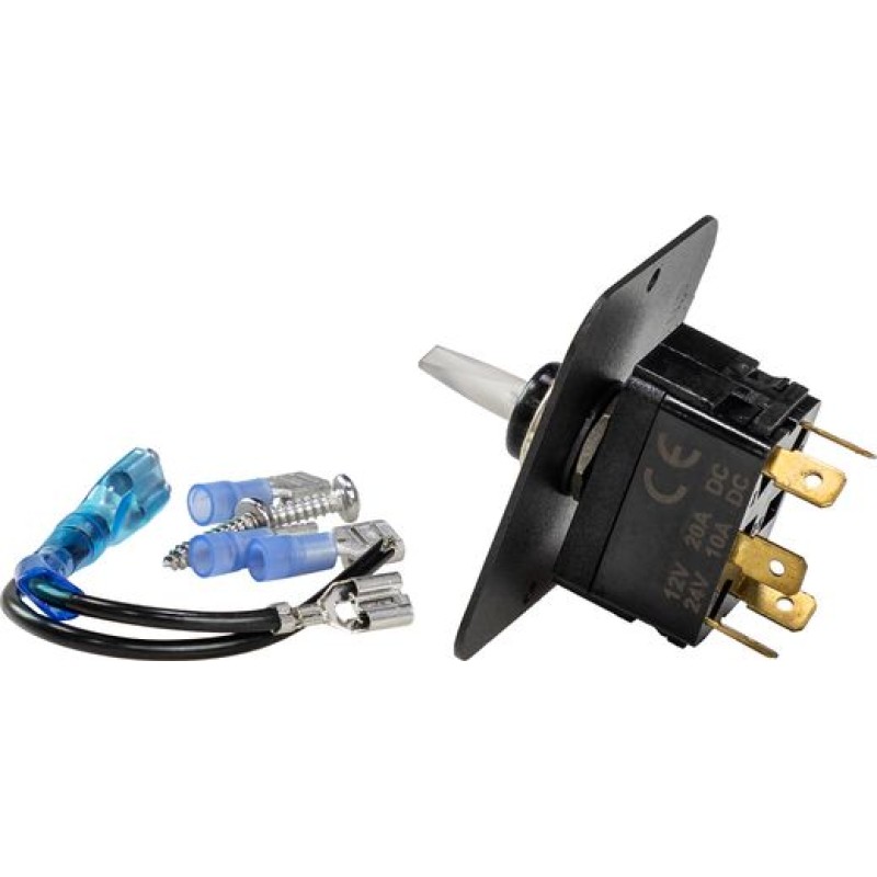 Панель бортового питания с трехпозиционным переключателем SeaFlo, SFSP-01